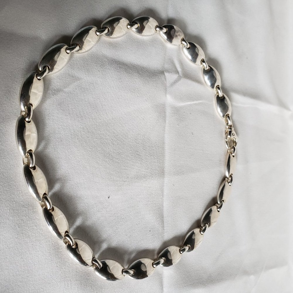 Very Heavy 925 Necklace 110G Size 17